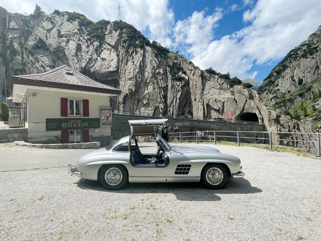 Andermatt Chedi Mercedes SL