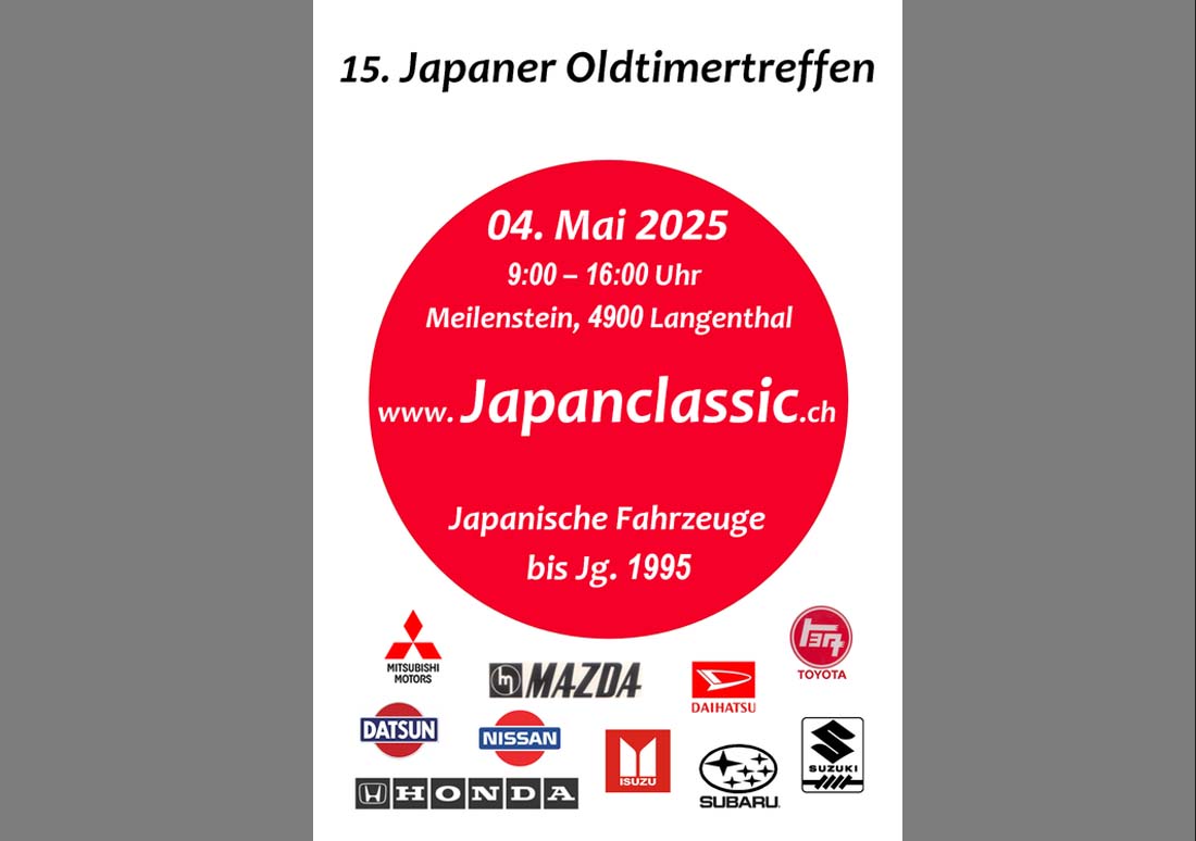 15. Japaner Young- und Oldtimertreffen