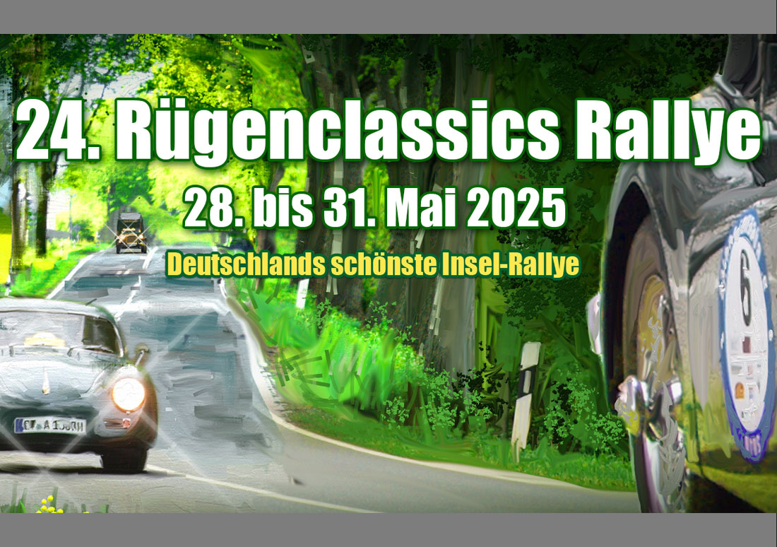 24. Rügenclassics Rallye Deutschland schönste Insel-Rallye